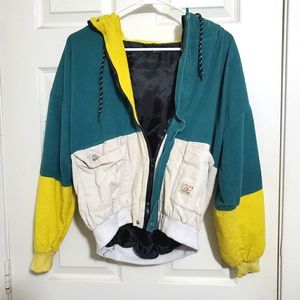 Zaful Corduroy Patchwork Jacket